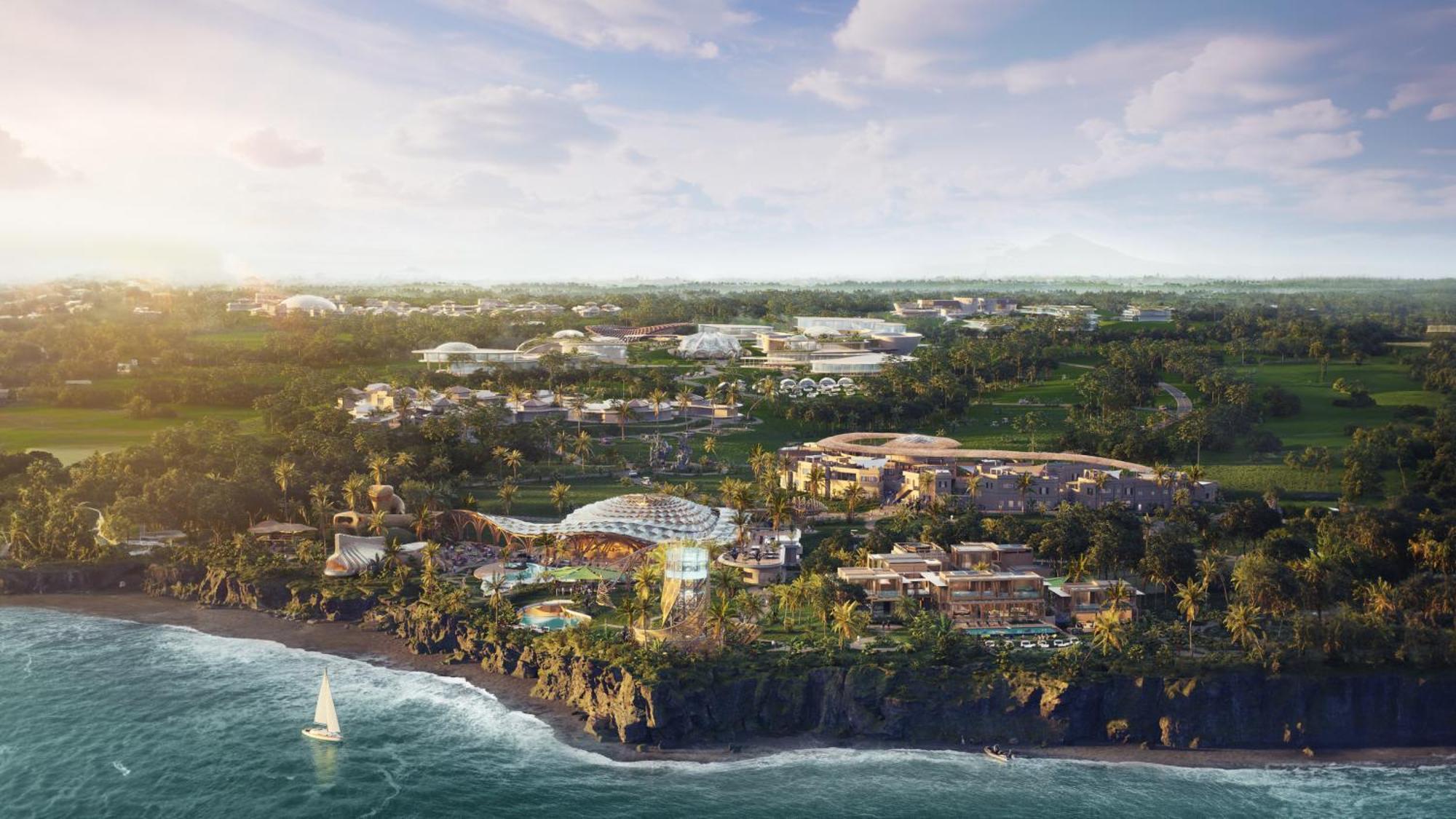 Oshom Bali At Nuanu Creative City Tanah Lot Exterior foto